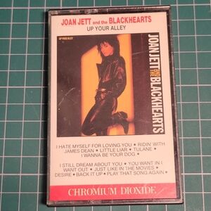 Joan Jett and the Blackhearts up your alley Cassette Tape